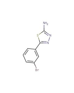 Astatech 5-(3-BROMOPHENYL)-1,3,4-THIADIAZOL-2-AMINE; 5G; Purity 95%; MDL-MFCD01590338